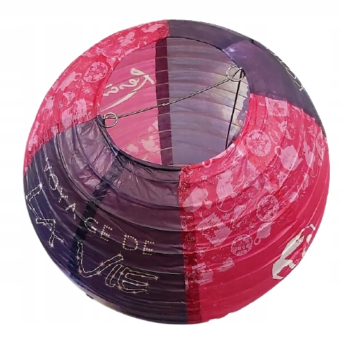 

Lampion Papierowy Kula Ozdobna Party Impreza 10SZT