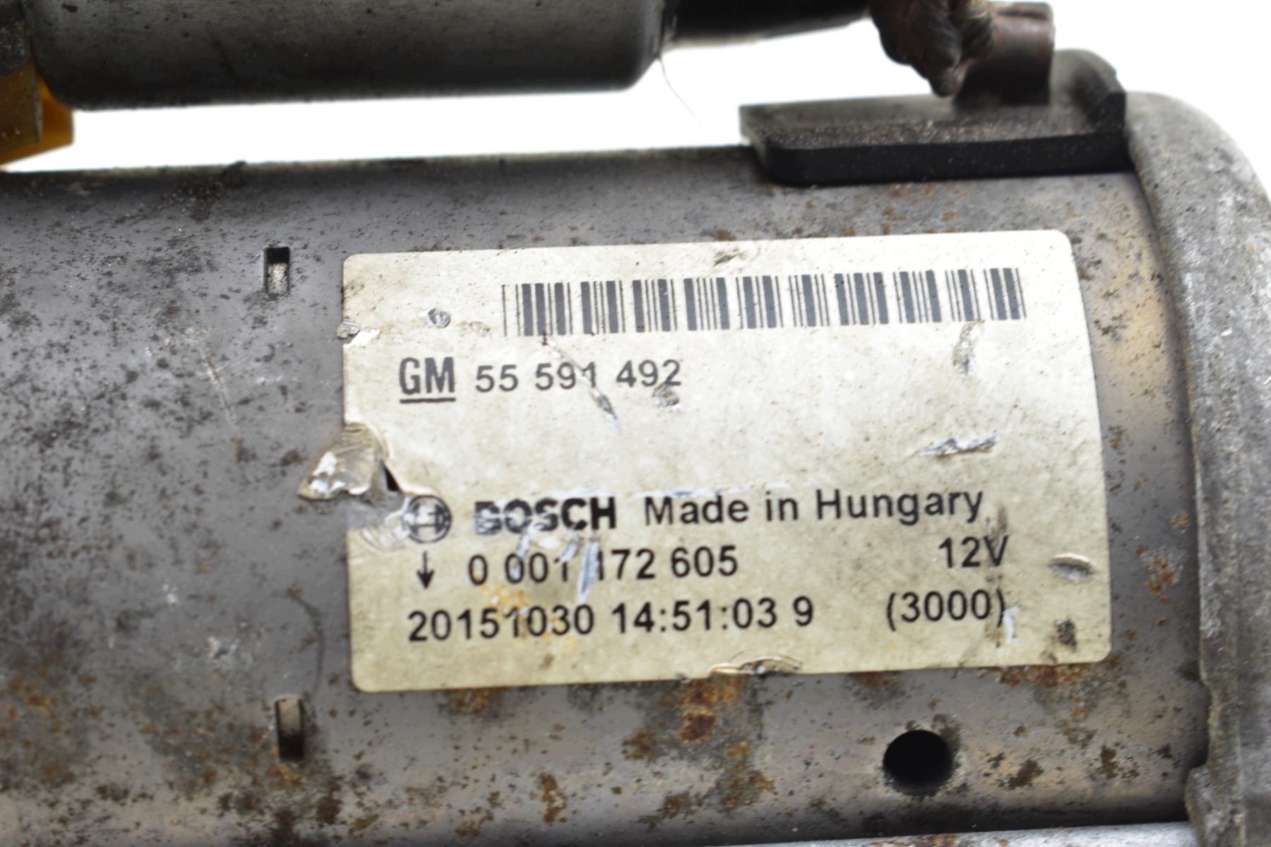 starter OPEL CORSA E MERIVA B ASTRA J 1.3 CDTI 0001172605 55591492