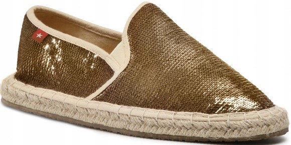 

Espadryle Bigstar Złote Opalizujące dd274A161 R38