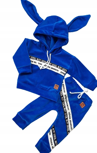 Dres welurowy Cool Boy rozmiar 74