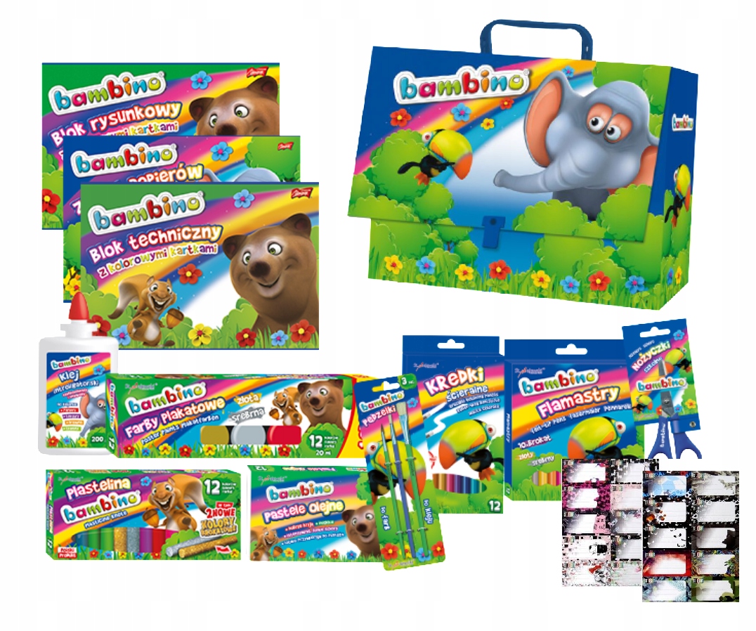 BAMBINO ZESTAW PLASTYCZNY MAŁEGO ARTYSTY XL