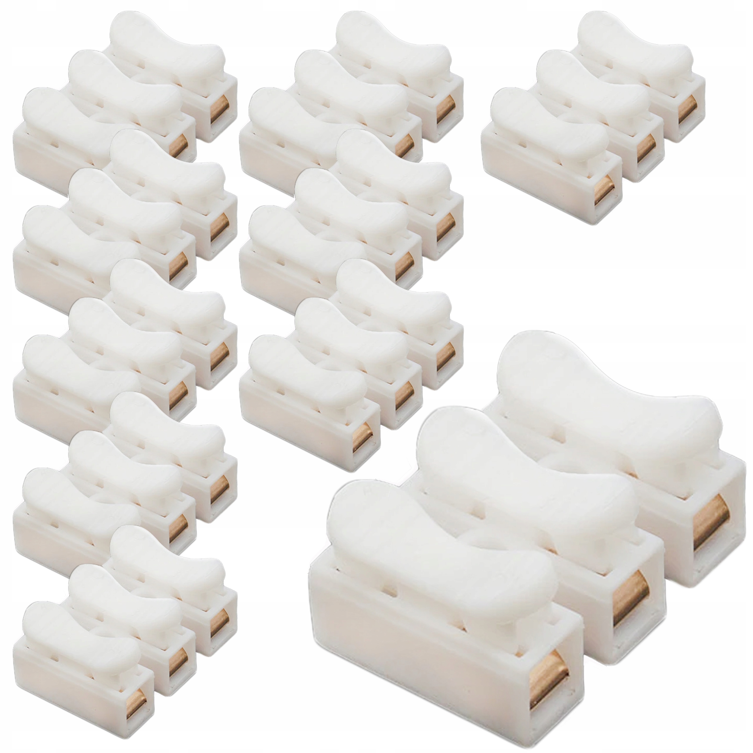 

10x Szybkozłączka 3P przelotowa oświetleniowa