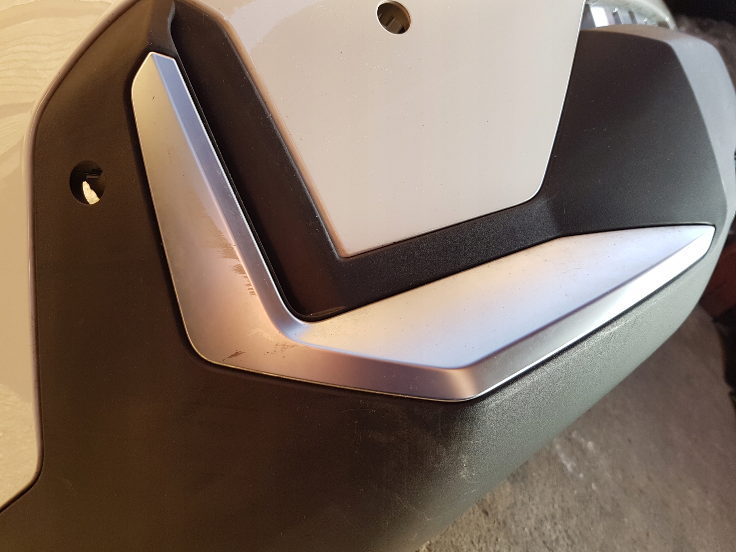 bumper rear rear part BMW X1 U11