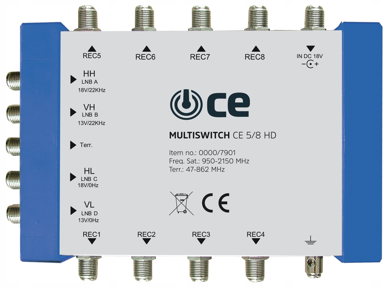 MultiSwitch TechniSat Ce 5/8 Hd
