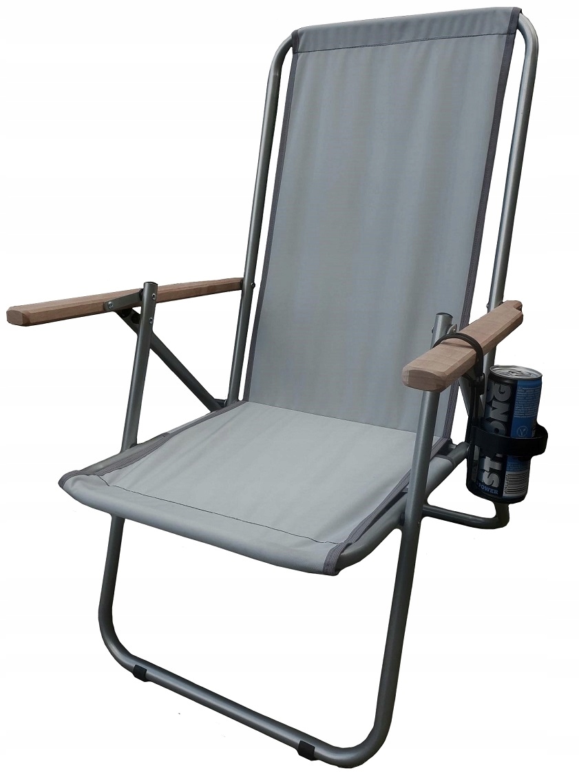 POLSKIE LEŻAKI PLAŻOWE / OGRODOWE DO 150 kg - STAL Model 1