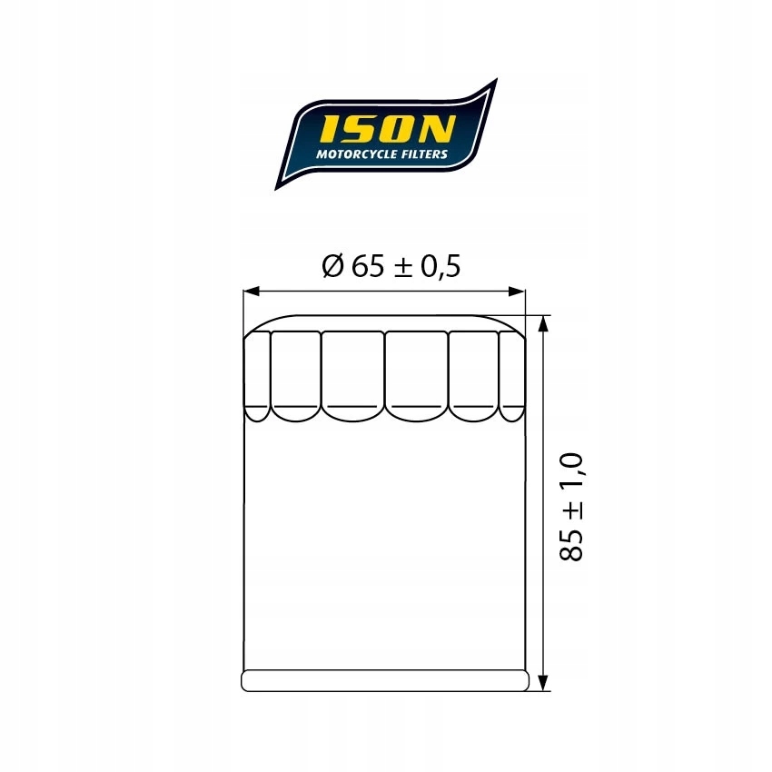 Filtr oleju ISON 148