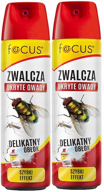 

Focus Środek Spray Na Muchy Komary Gniazda 1,5l