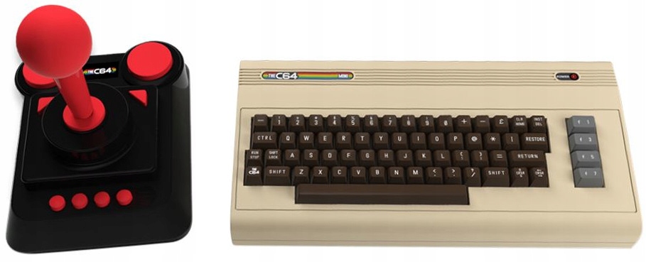 Retro Commodore 64Mini C64 joystick zasilacz 64GRY EAN (GTIN) 884095193539