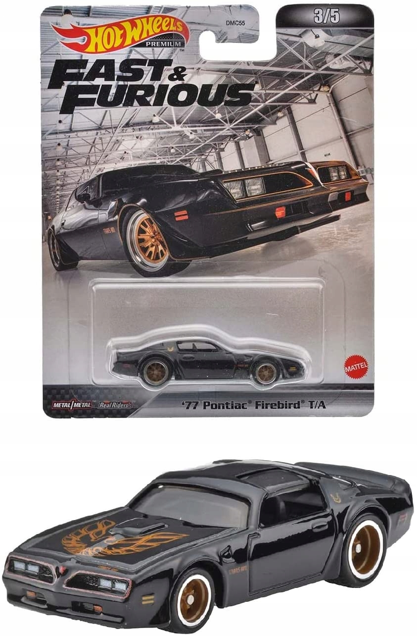 

Hot Wheels Premium Fast&furious Pontiac Firebi