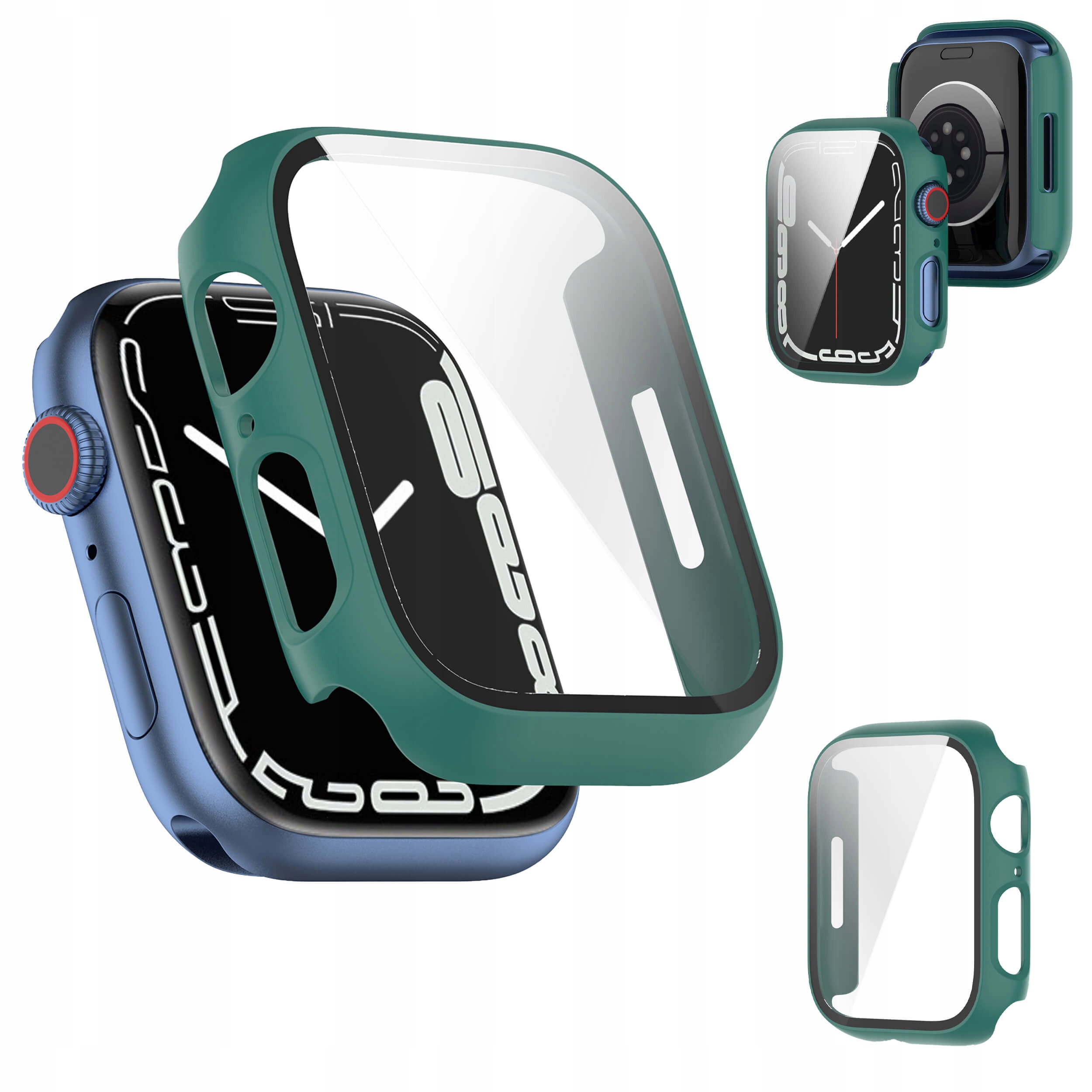 

Etui case z szkłem do Apple Watch 7 45mm