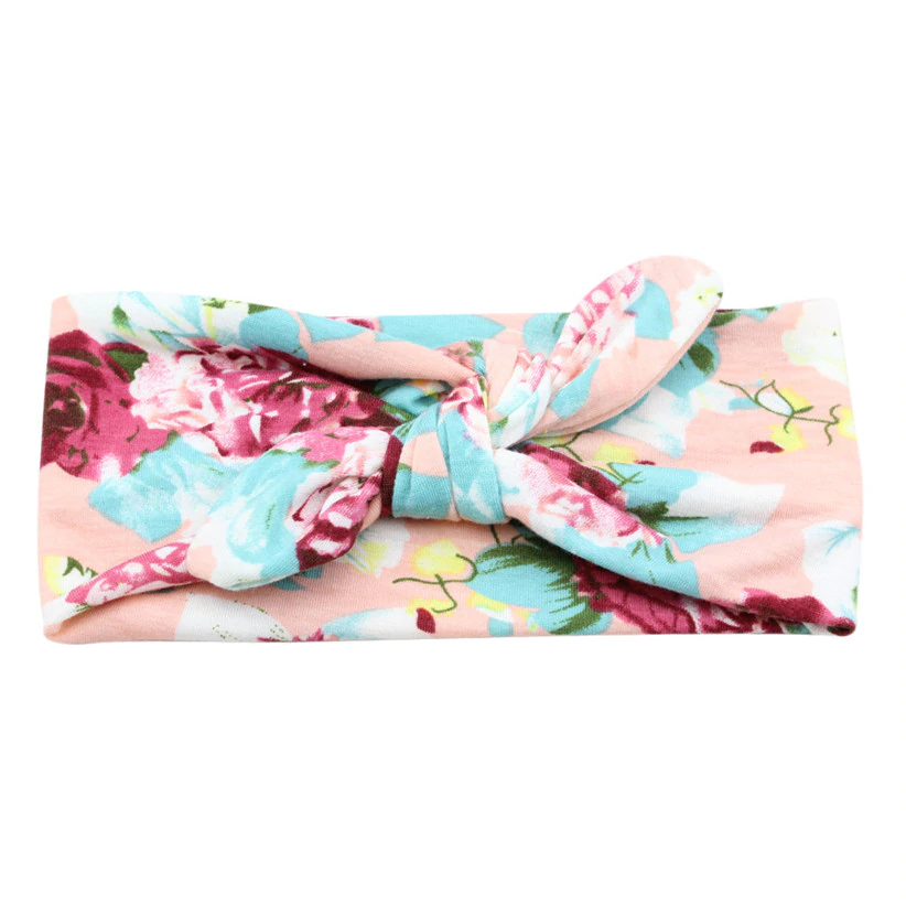 

Opaska gotowa dla dziecka 36-52cm Kwiaty