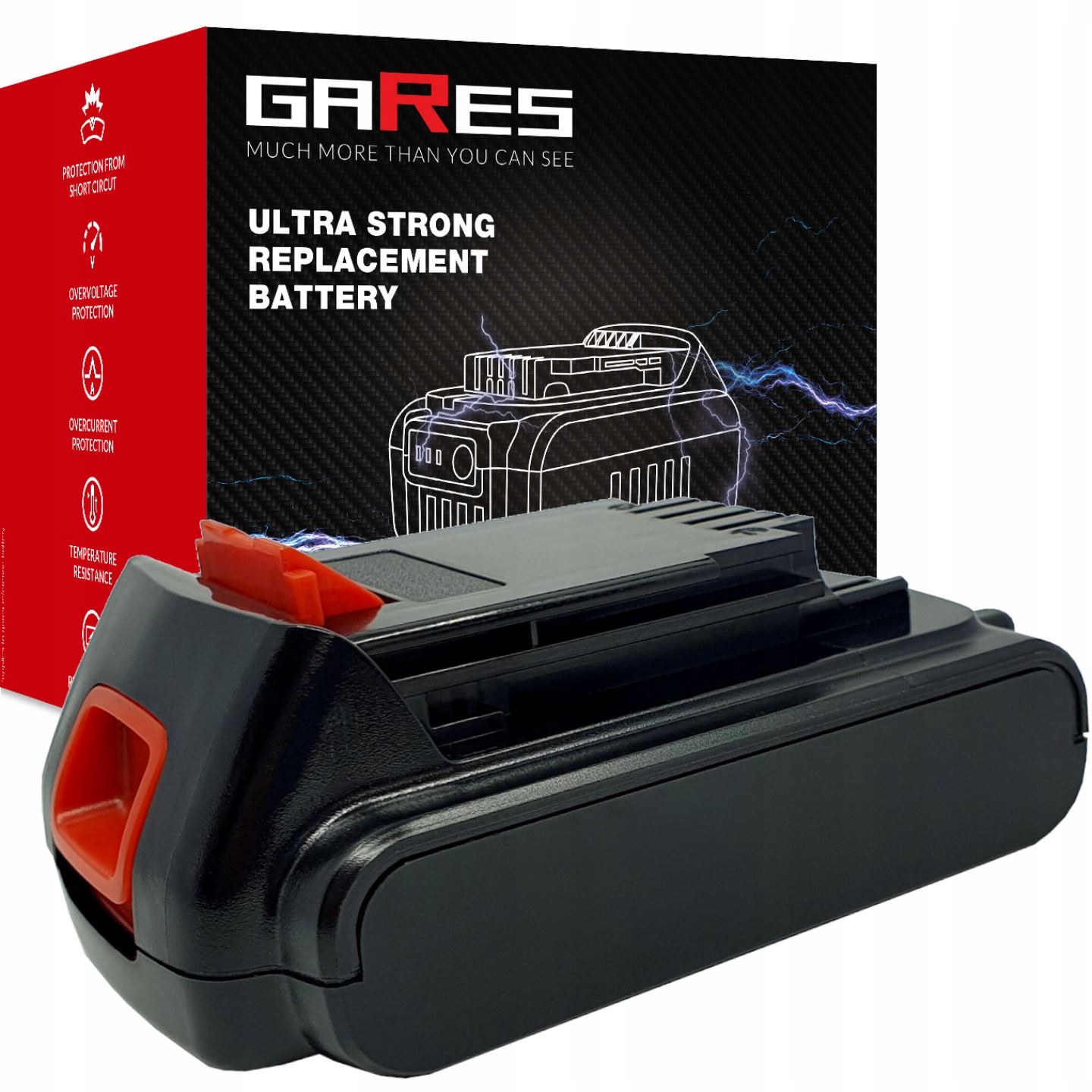 Baterie Akumulátor pro Black Decker BL1518ST-XJ BL2018-XE 18V 1,5Ah