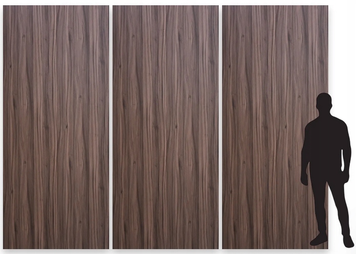 Płyta Węglowa Panel Pvc Nut Wood 280x122x0,5cm Wood