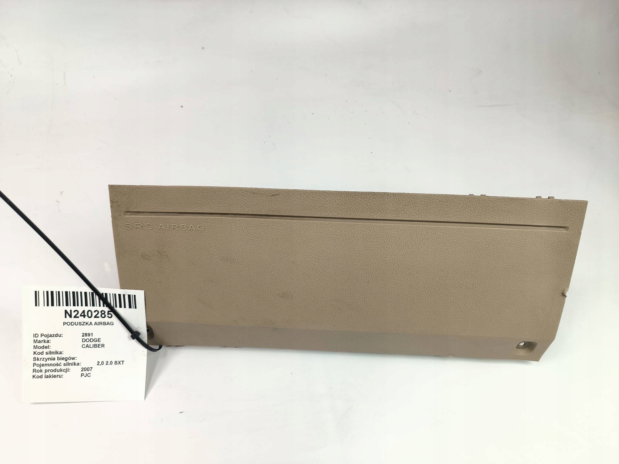 airbag airbag 52029396AC DODGE CALIBER