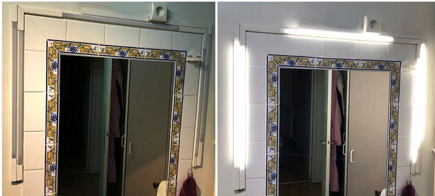 Listwa Led 50cm 2835 Biała zimna/neutralna 72 Led Moc 8.5 W