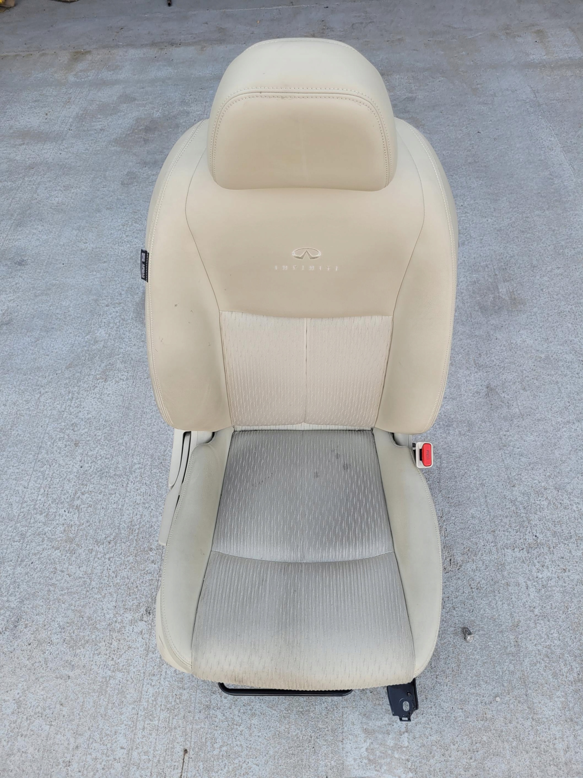 seat front front right + airbag INFINITI Q50