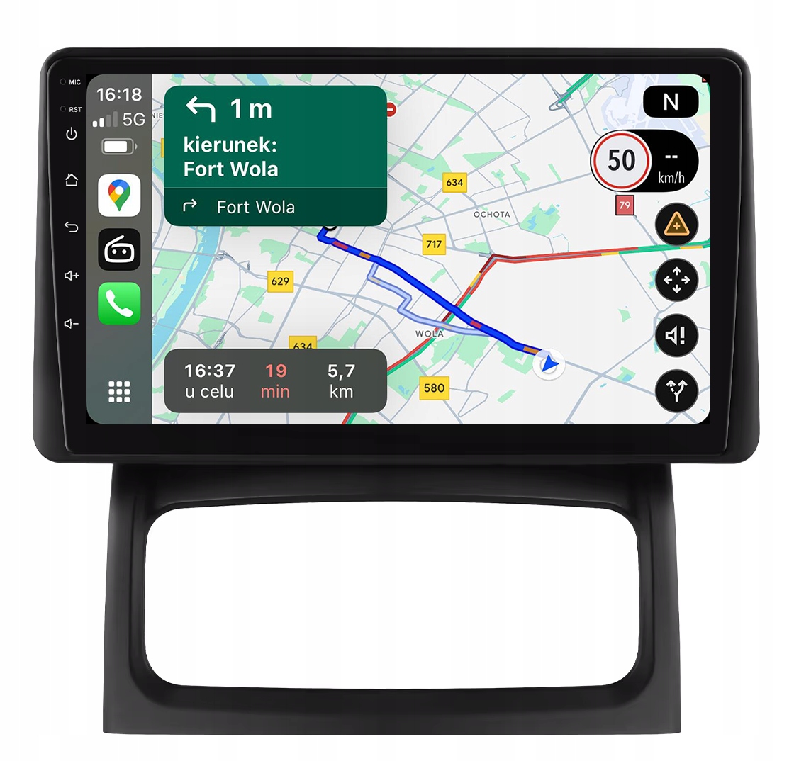 Renault Clio 2 Rádio Navigace Android Auto Apple Carplay Mapy