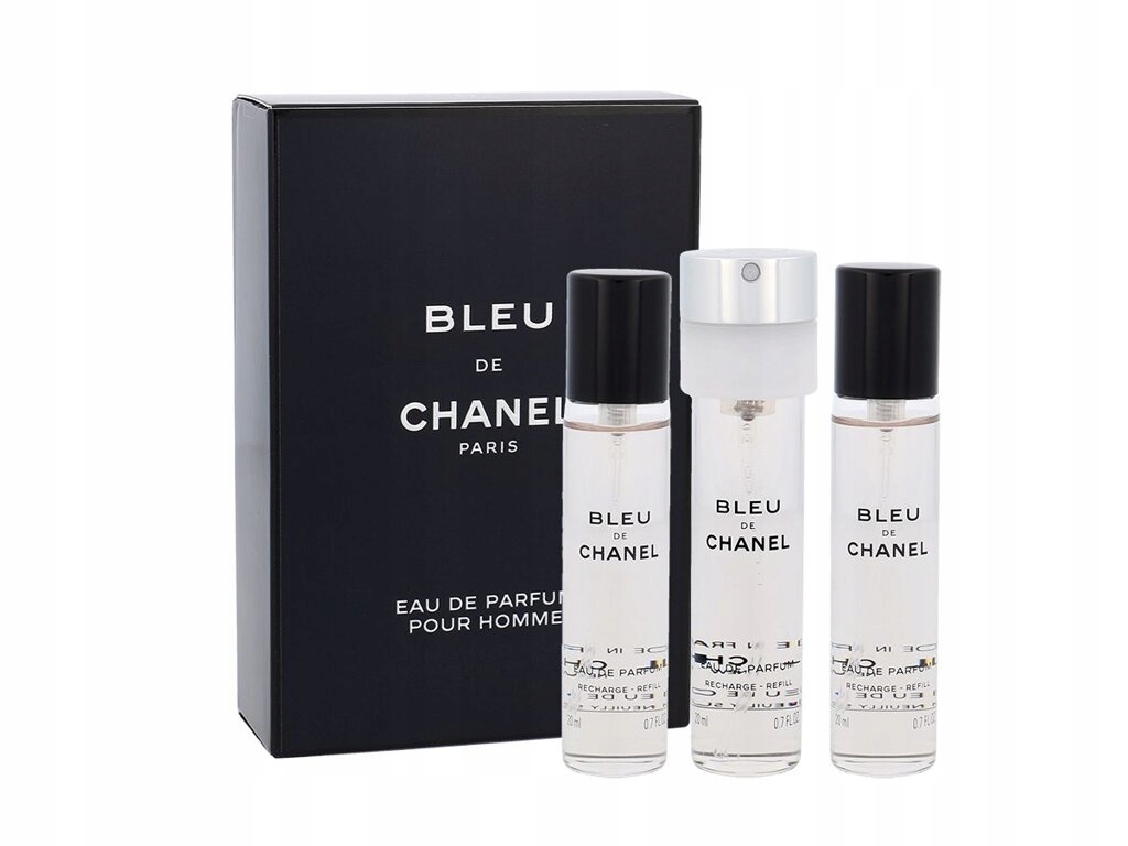 Chanel Bleu de Chanel Naplnění 3x 20 mlParfémovaná voda 60 Ml