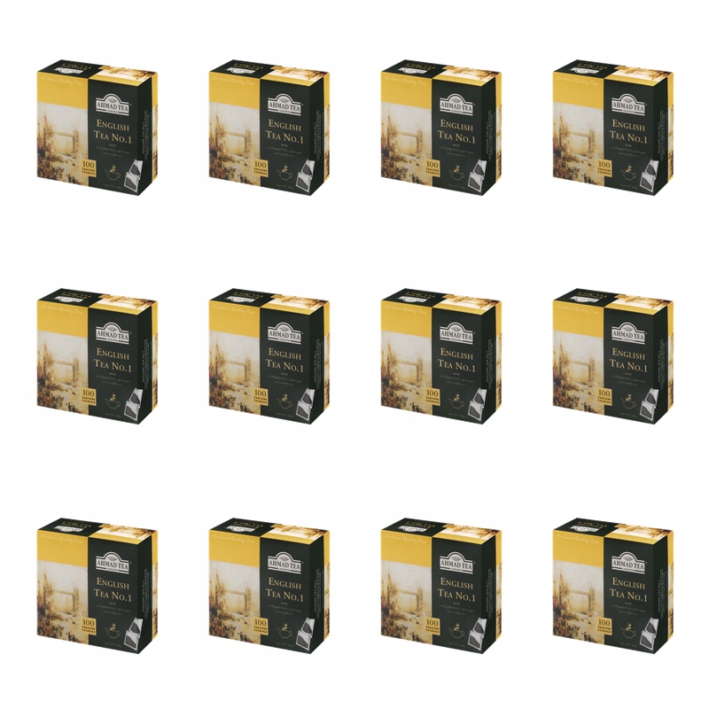 English No.1 Ahmad Tea 100tbx2g b/přívěsky X12