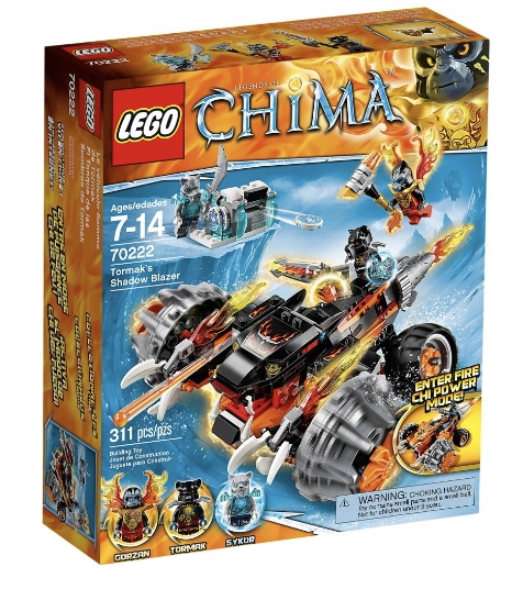 LEGO Chima 70222 LEGO Pojazd Tomaka 70222