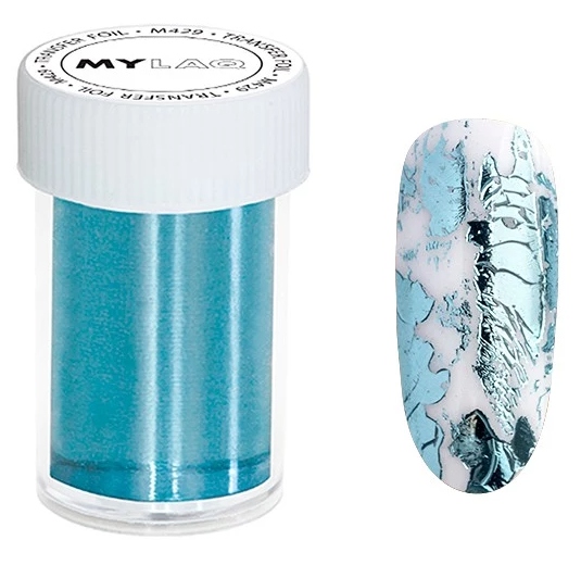 

MyLaq Folia transferowa do paznokci My Blue Foil