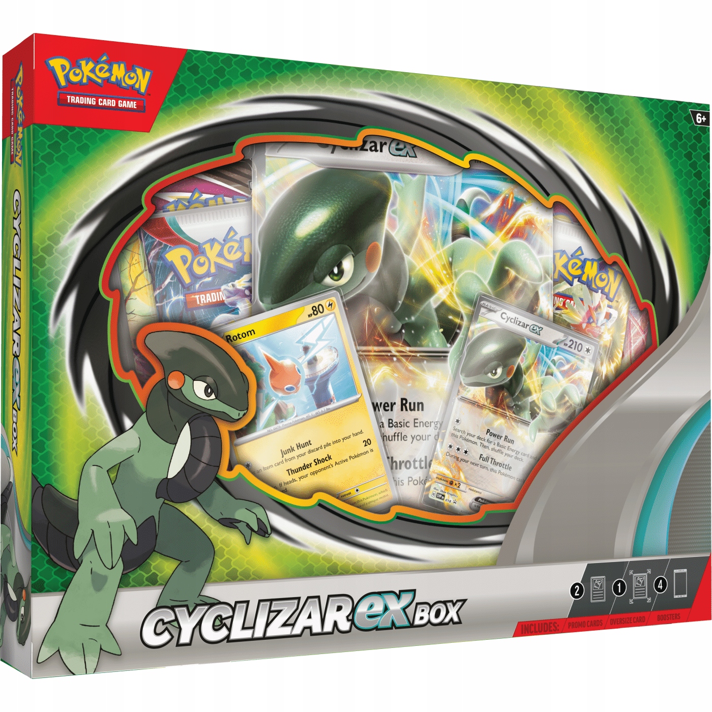 

Zestaw Pokemon Tcg: Cyclizar Ex Box