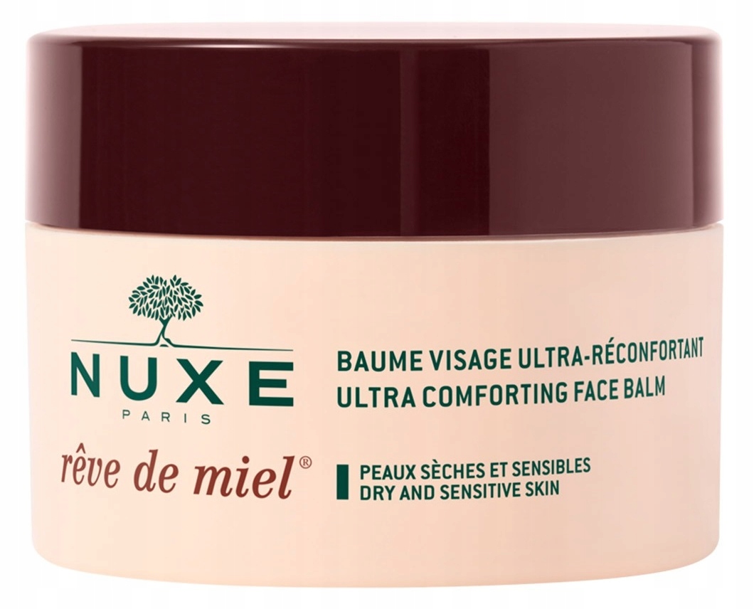 Nuxe Reve de Miel Ultrakomfortowy krem do twarzy na dzień i na noc 50 ml
