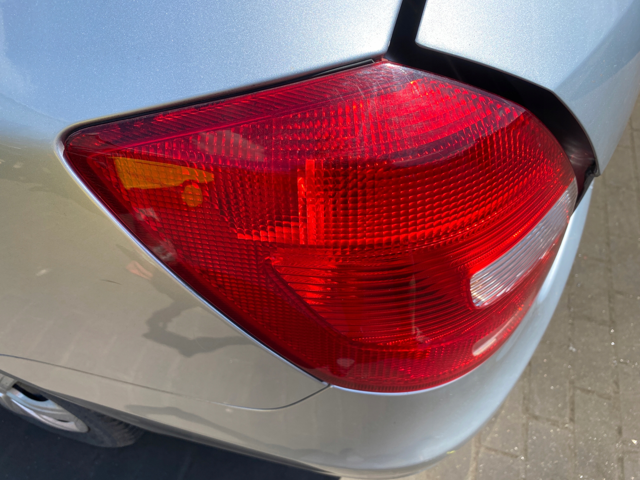 light left rear part rear Skoda Fabia II 2 FL 11-15