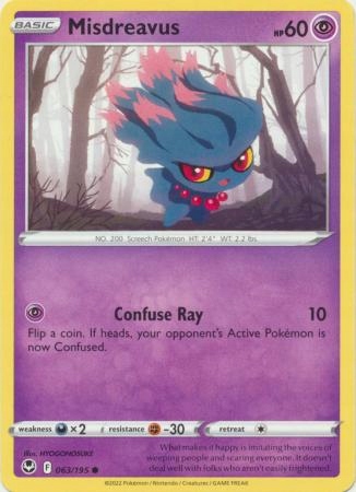 Misdreavus 063/195 Common Pokemon