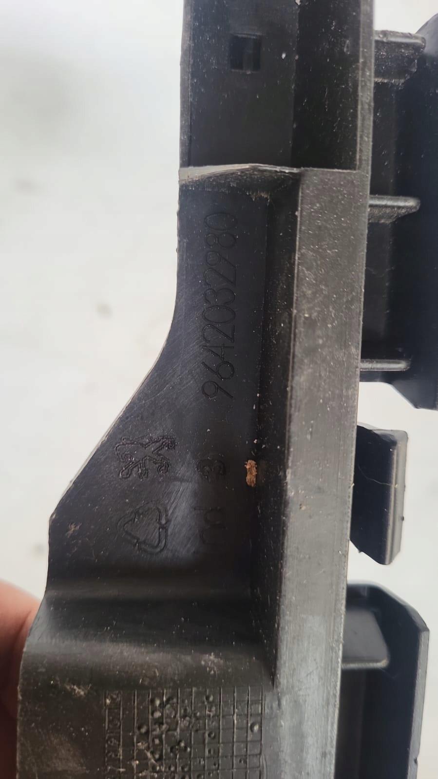 PEUGEOT 307CC 03-08 bumper bracket right rear part 9642032980