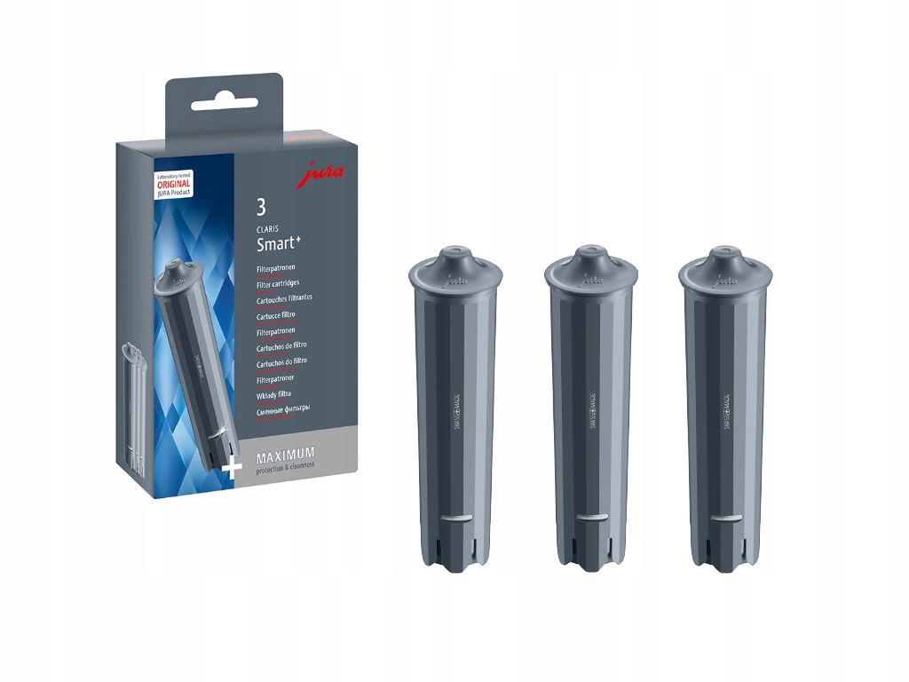 

3 x Jura Claris Smart+ 24233 Filtr Do Ekspresów
