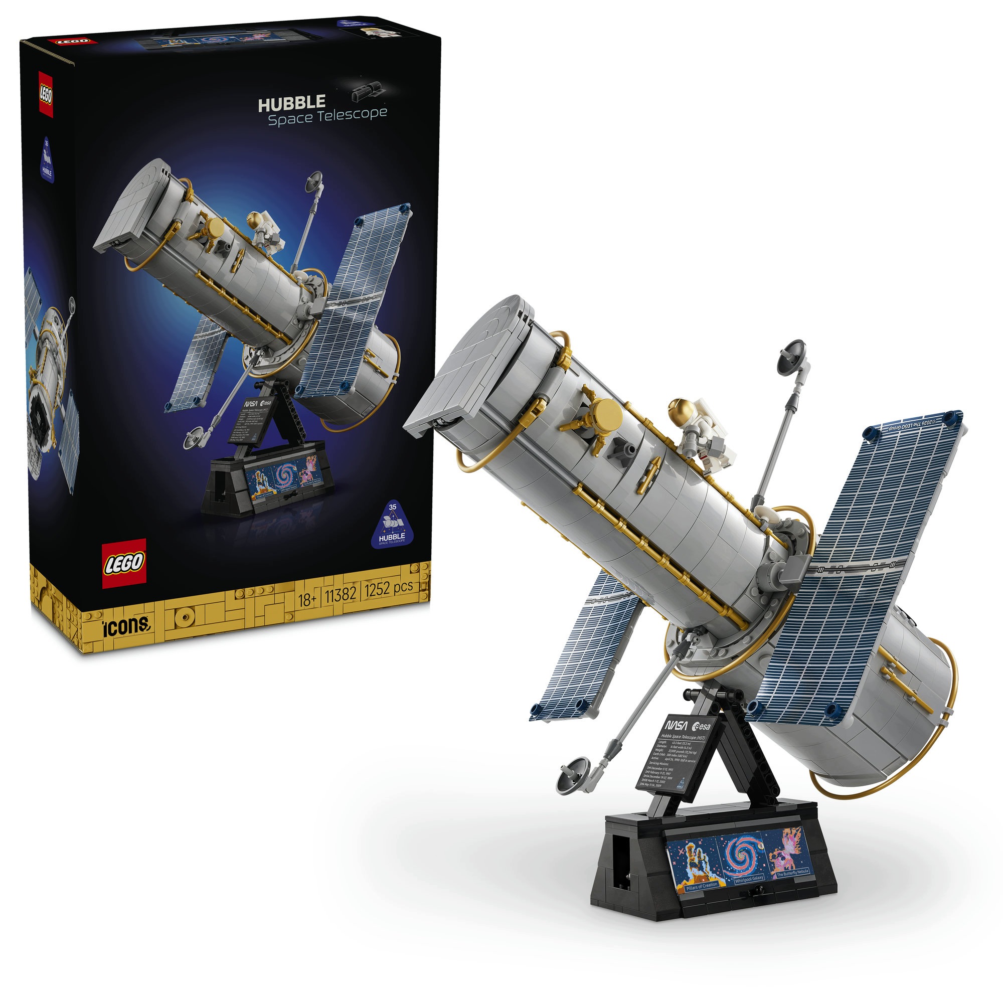 Lego Icons 11382 Hubbleův vesmírný dalekohled