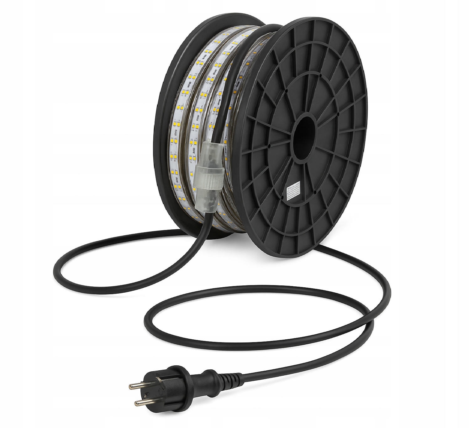 Stavebná Led páska 230V na stavbu 10 metrov IP65 1800 Led Hermetická