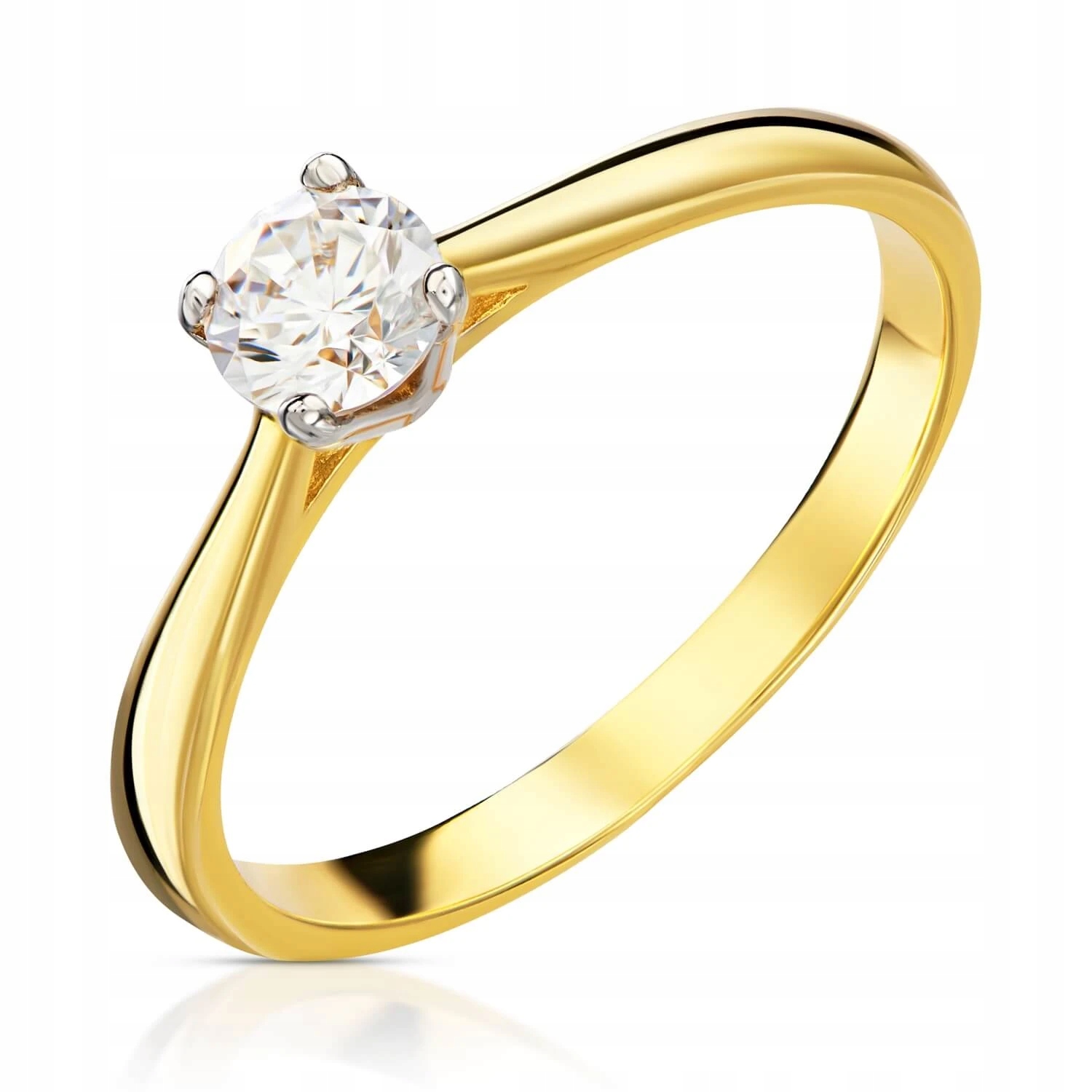 Zlatý Prstýnek se zirkonem