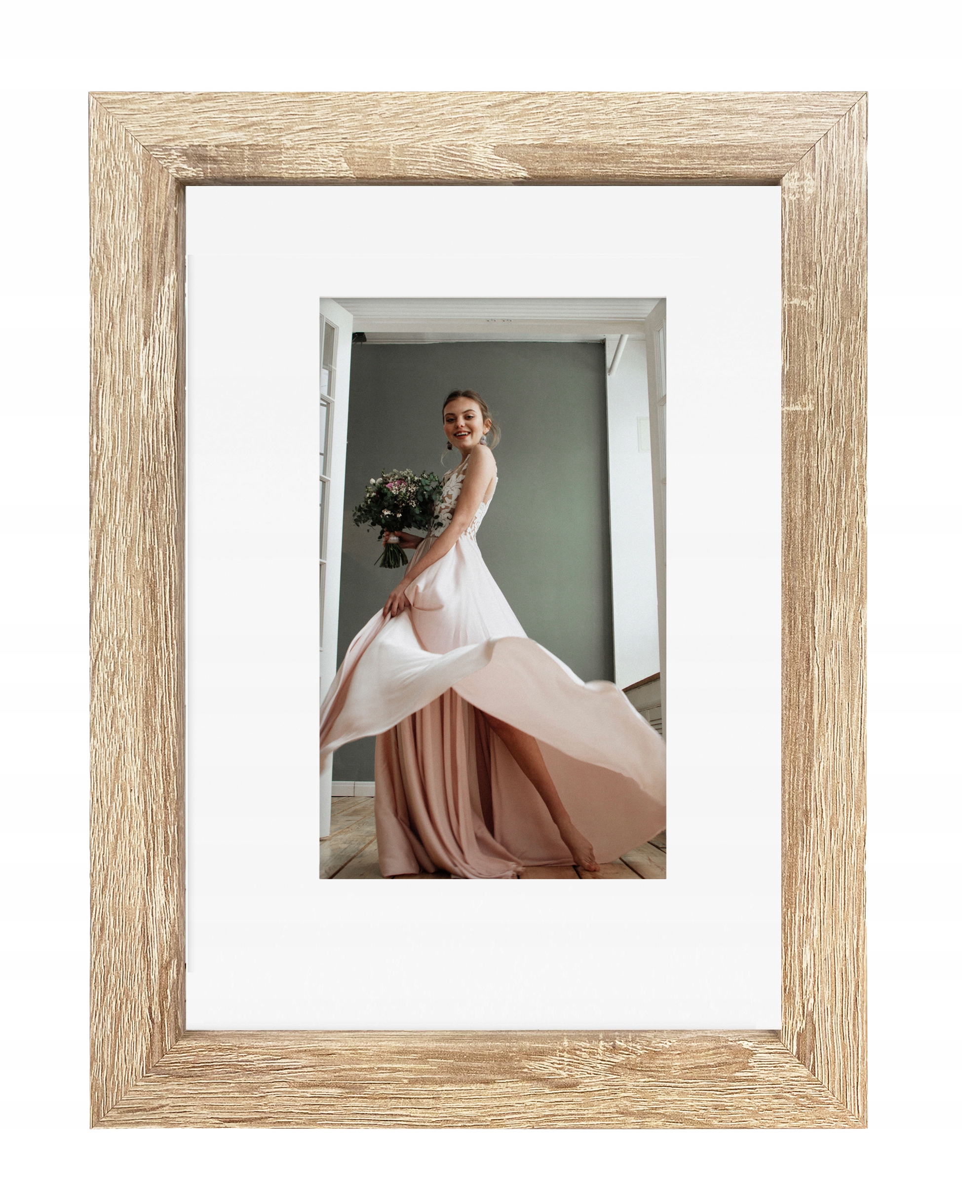 Ramka 15x21 passe-partout 10x15 Italia sonoma