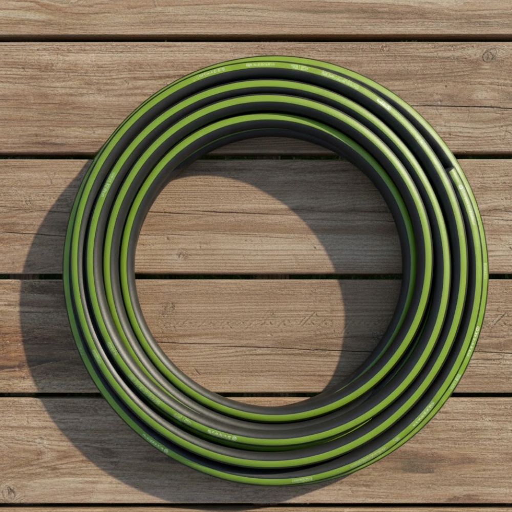 WĄŻ OGRODOWY 3 WARSTWY ZBROJONY MOCNY WYTRZYMAŁY 1/2″ 50M STALCO GARDEN