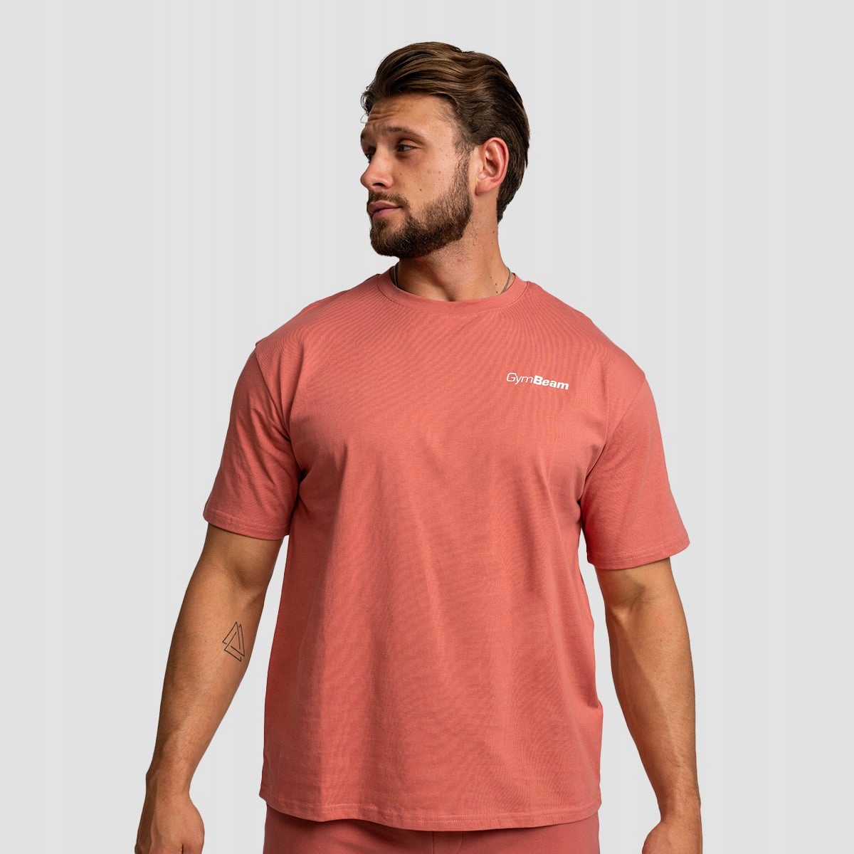 GymBeam Koszulka Oversize Limitless Cinnamon XXL