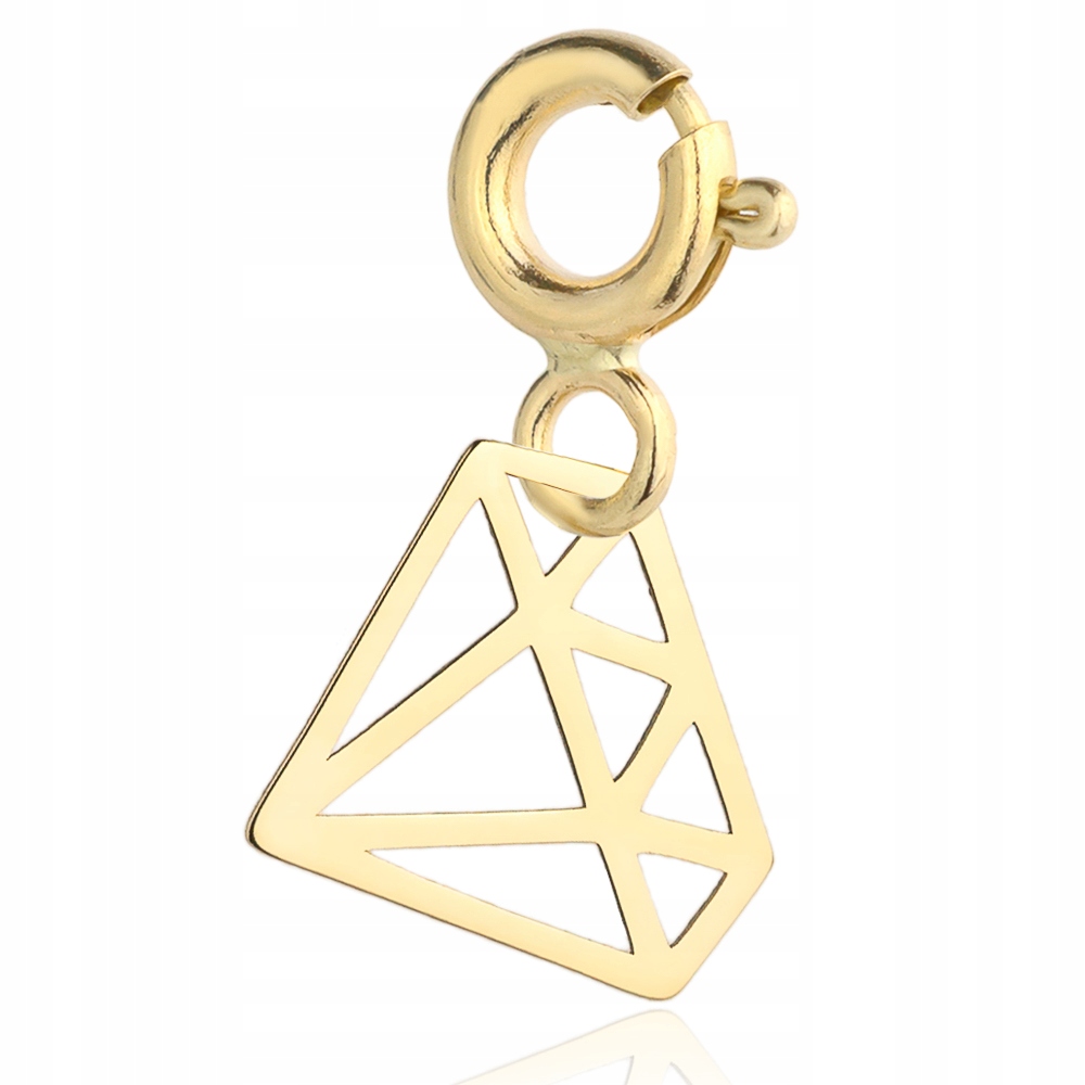 

Zawieszka Charms Diament Próba Złota 585