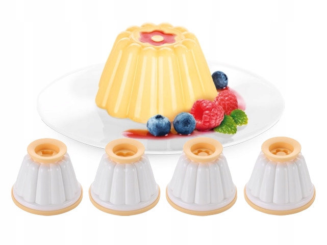 

Foremki Na Galaretkę Budyń Panna Cotta Desery 4SZT