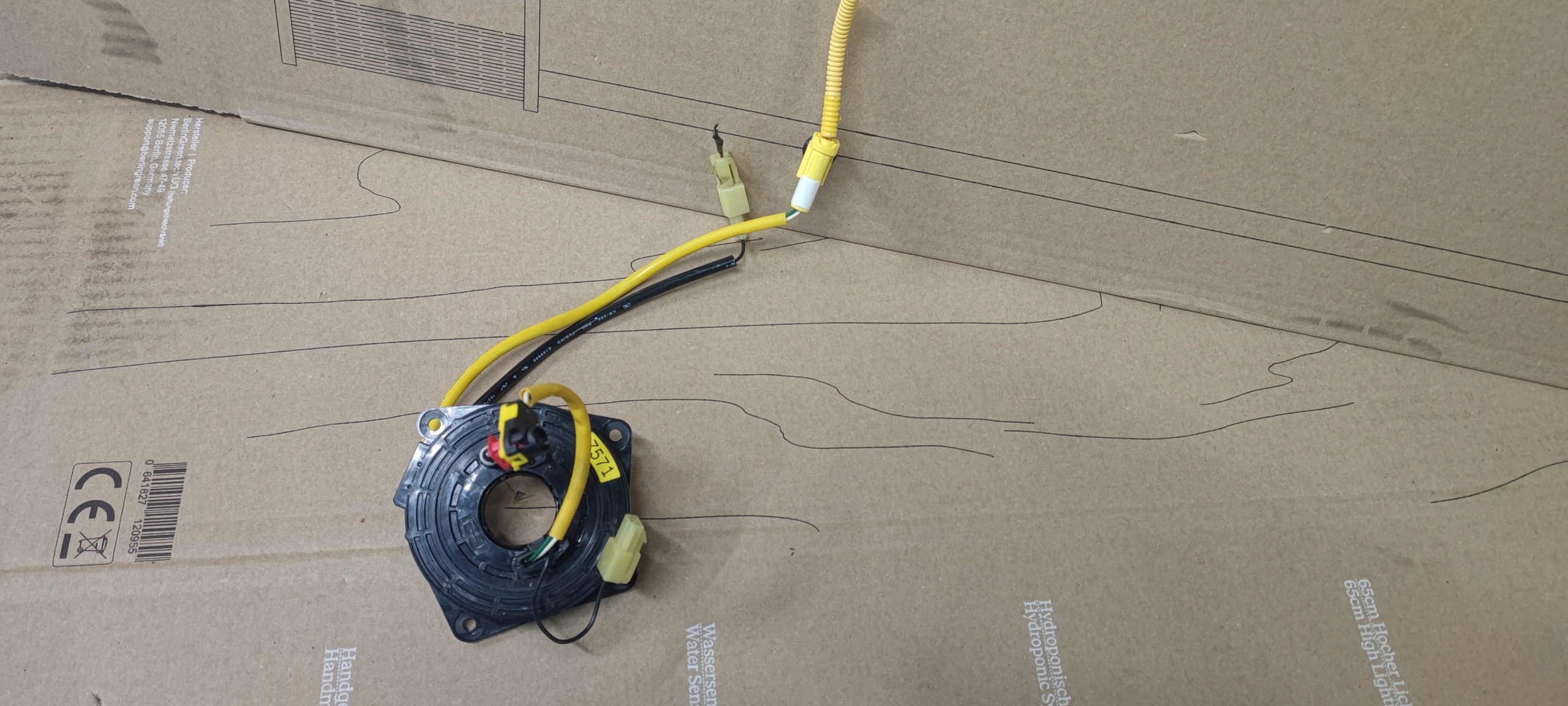CHEVROLET SPARK M300 ZWIJAK ring airbag