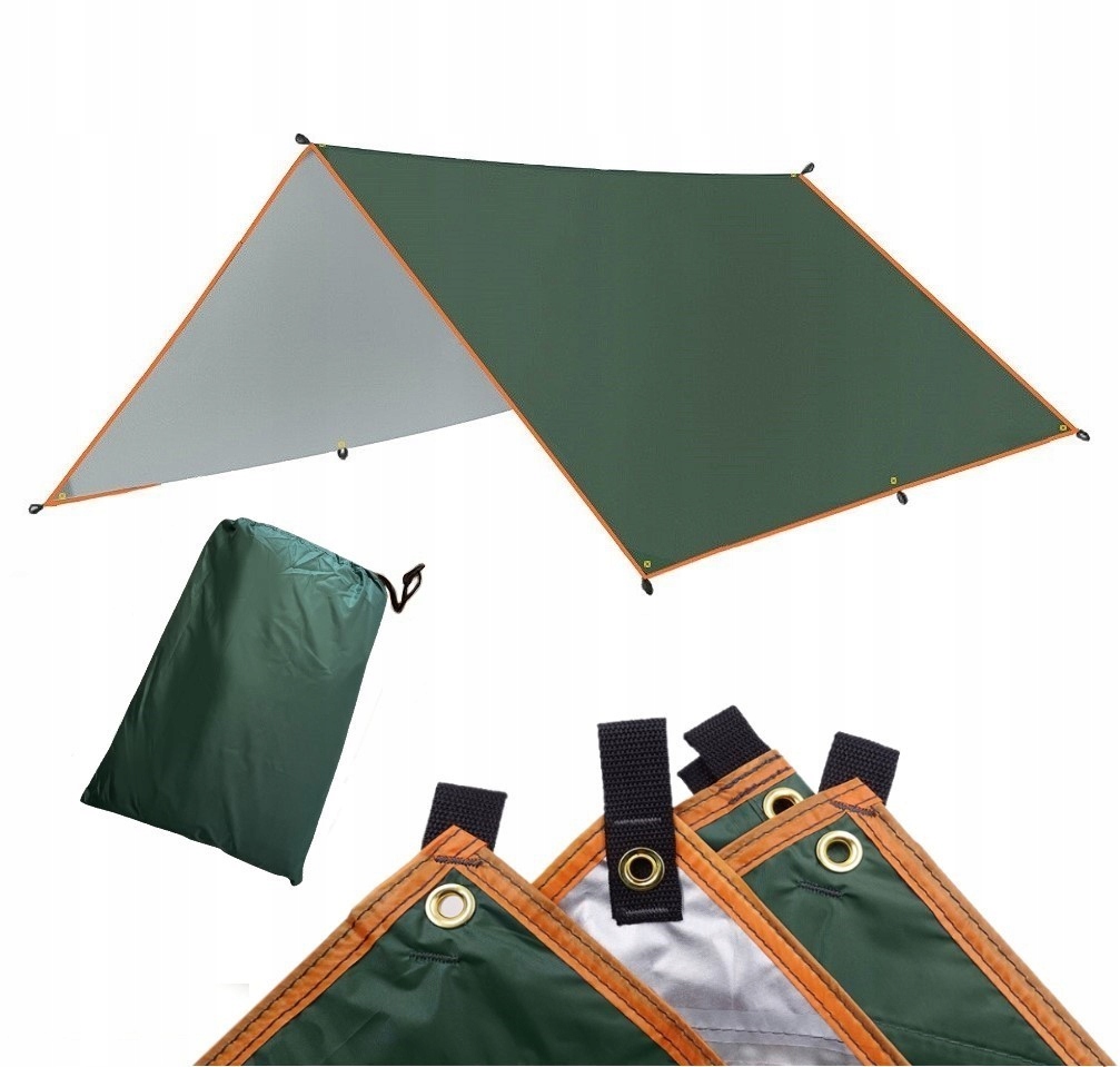 Tarp Plachta Voděodolná Termo 3X4 m Sluneční Plachta