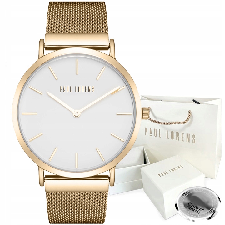 Dámské hodinky Paul Lorens Dantea klasické krabička Gravírování