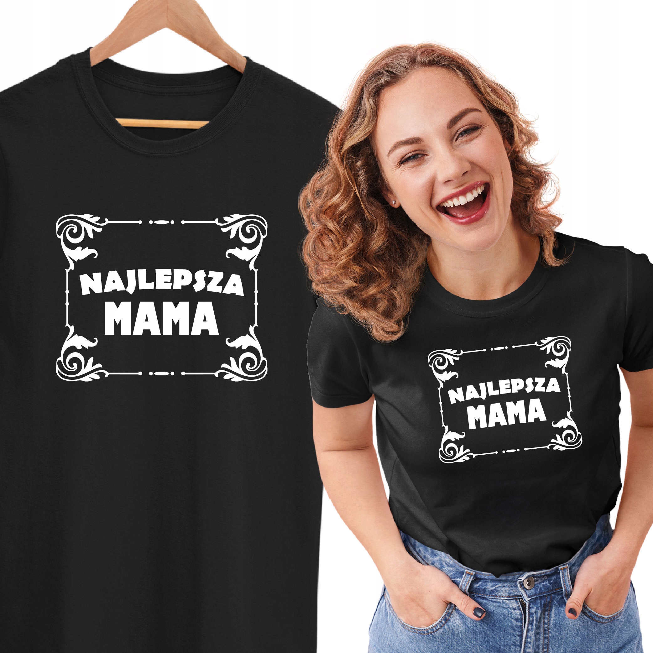

Koszulka Dzień Matki Najlepsza Mama Kocham Mamę