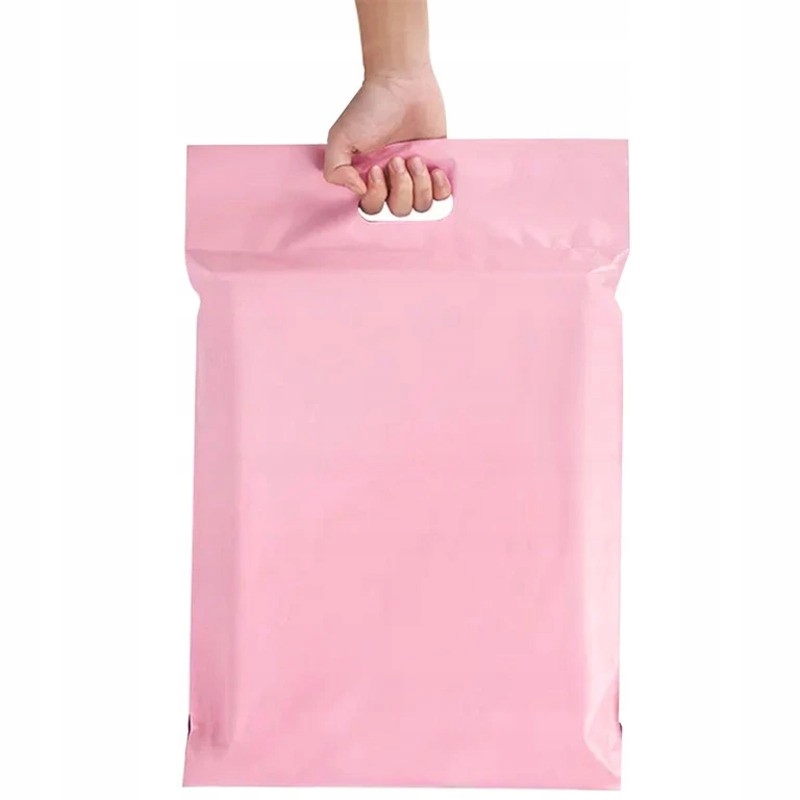 FOLIOPAKI KURIERSKIE Z RĄCZKĄ 400x500+70 różowe 50szt. EAN (GTIN) 5905753730806