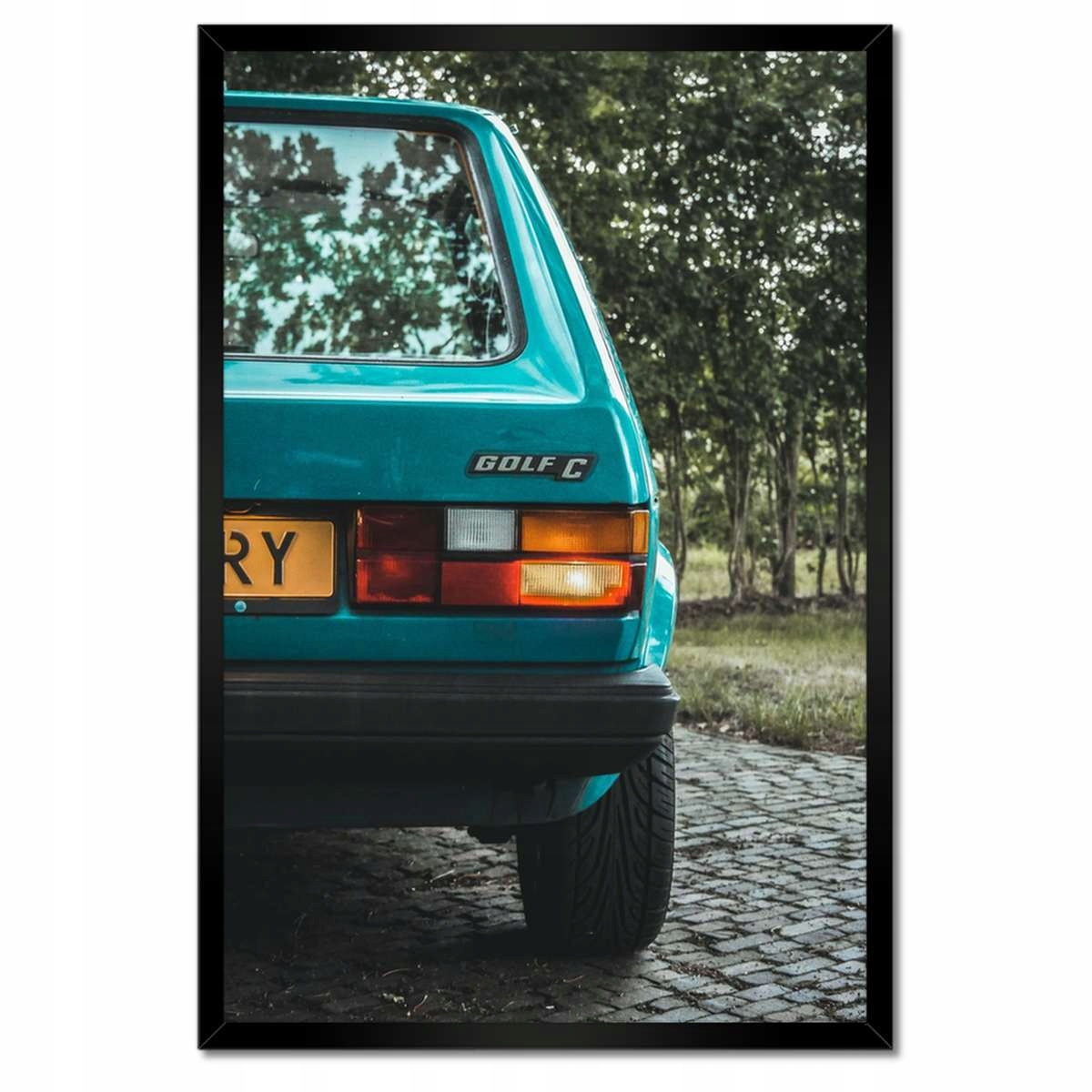 Plakáty v rámu 40x60 Volkswagen Golf Jednička 1
