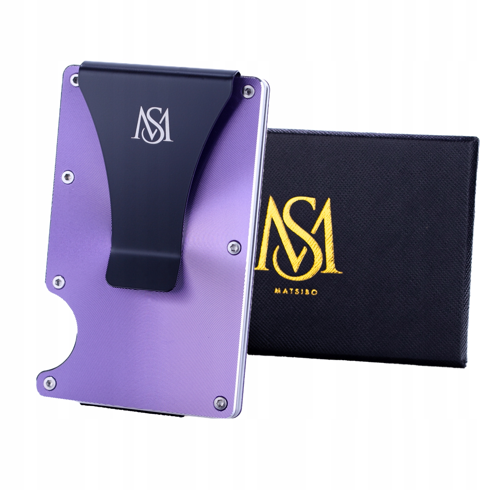 

Aluminiowy Cienki Portfel Rfid Etui na Karty