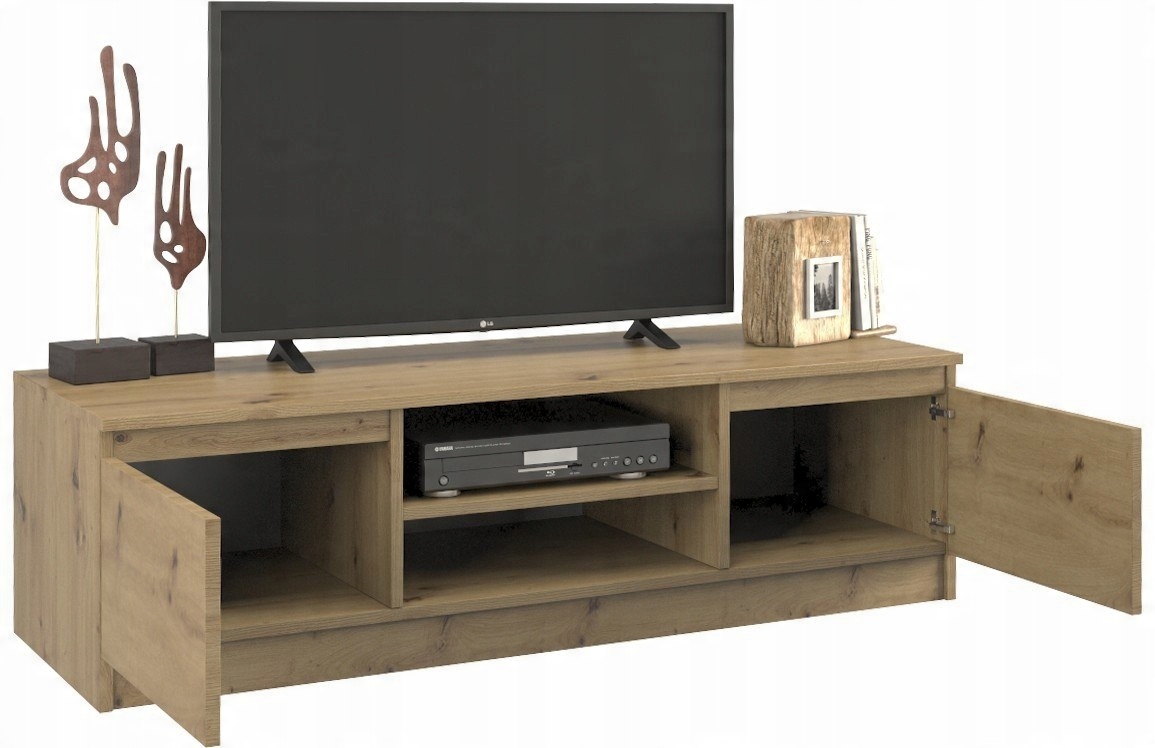 

Stolik Rtv Szafka 120x40x36 cm Płyta Dąb Artisan