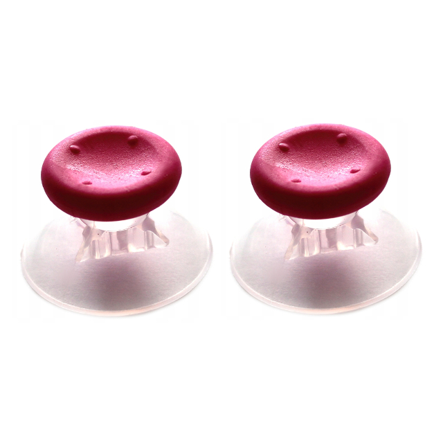 IRIS 2 gałki 2 x grzybek na analog pada od konsoli Xbox 360 hybryda różowy