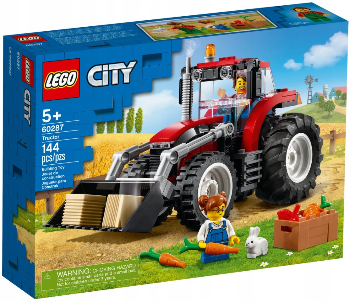 

Lego City Traktor 60287 Ciągnik Z Ładowaczem