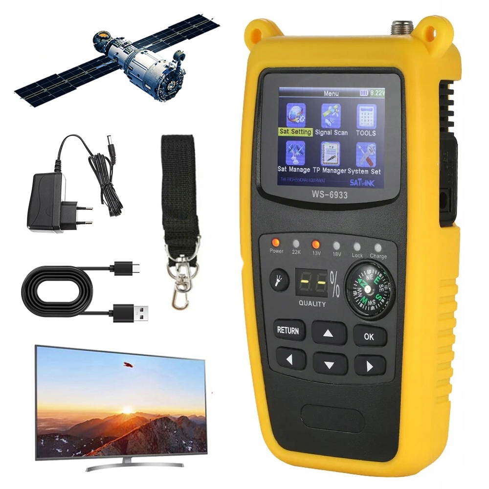 WS-6933 Vyhledávač satelitů, Satelitní detektor, Vyhledávač hvězd